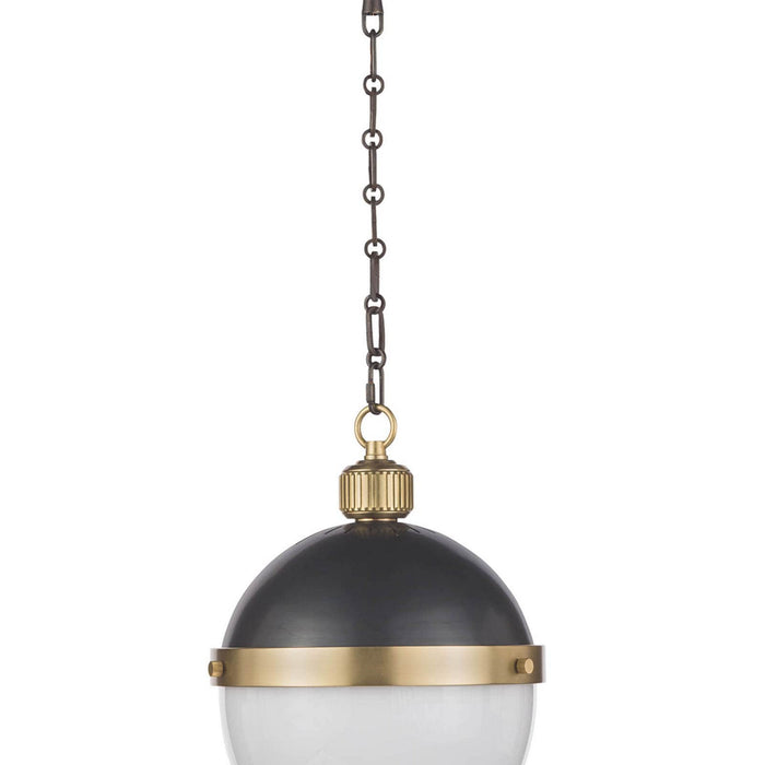 Regina Andrew 16-1118BBNB One Light Pendant, Blackened Brass