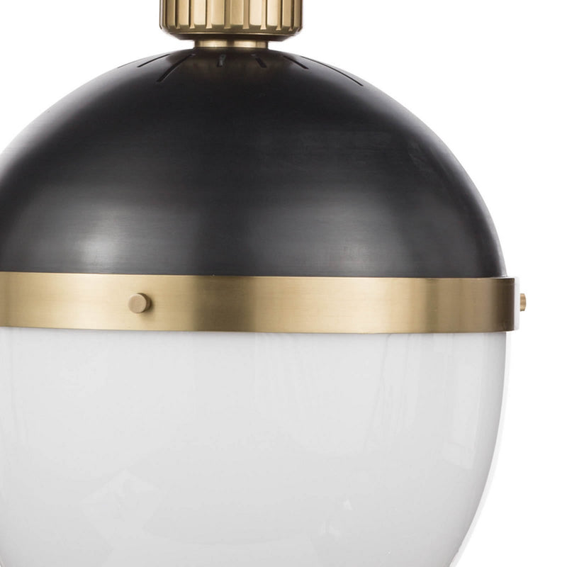 Regina Andrew 16-1119BBNB One Light Pendant, Blackened Brass