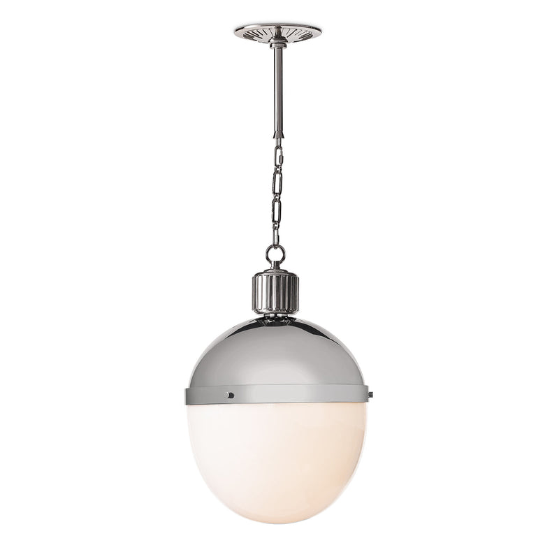 Regina Andrew 16-1119PN One Light Pendant, Polished Nickel