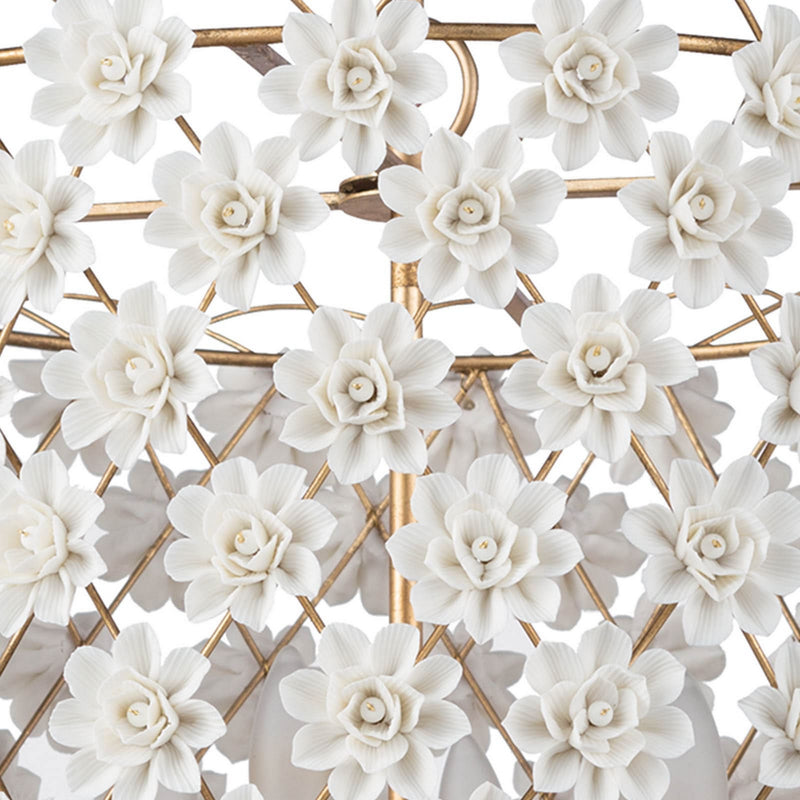 Regina Andrew 16-1130 Four Light Chandelier, Gold Leaf