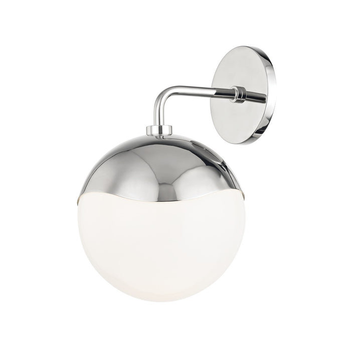 Mitzi H125101-PN One Light Wall Sconce, Polished Nickel