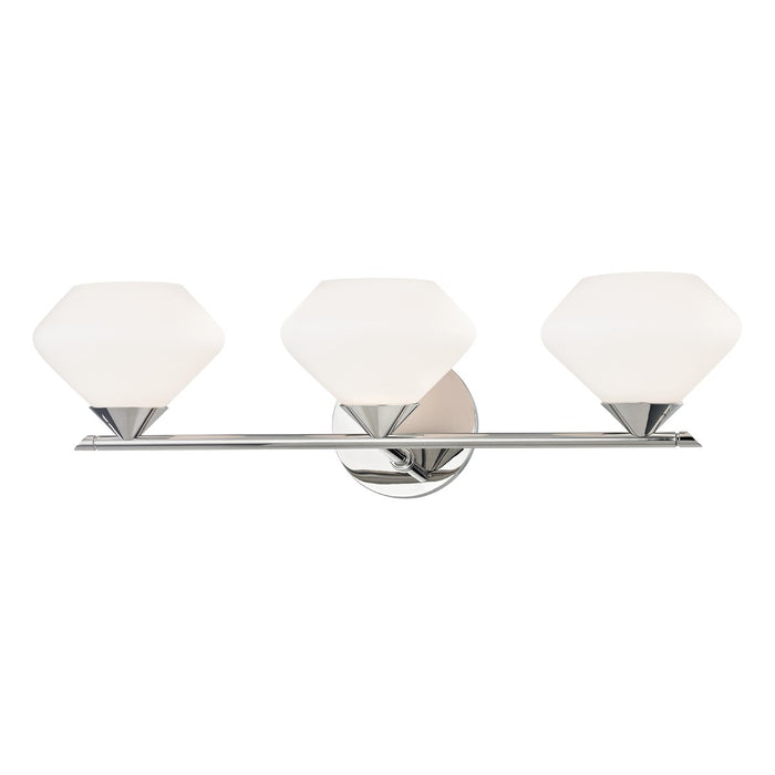 Mitzi H136303-PN Three Light Bath and Vanity, Polished Nickel
