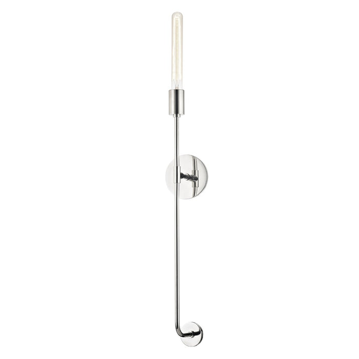 Mitzi H185101-PN One Light Wall Sconce, Polished Nickel
