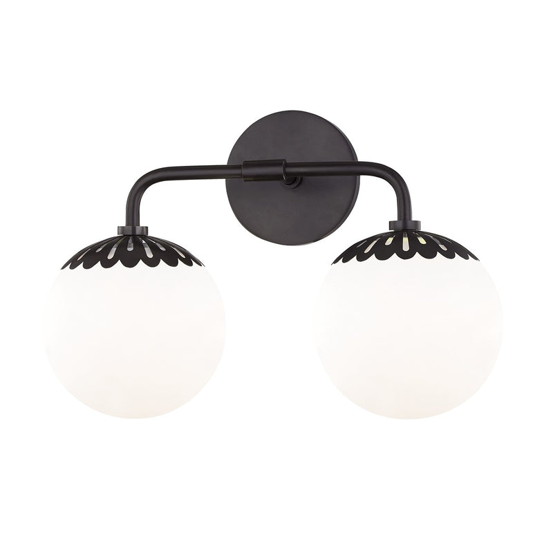 Mitzi H193302-OB Two Light Bath and Vanity, Old Bronze