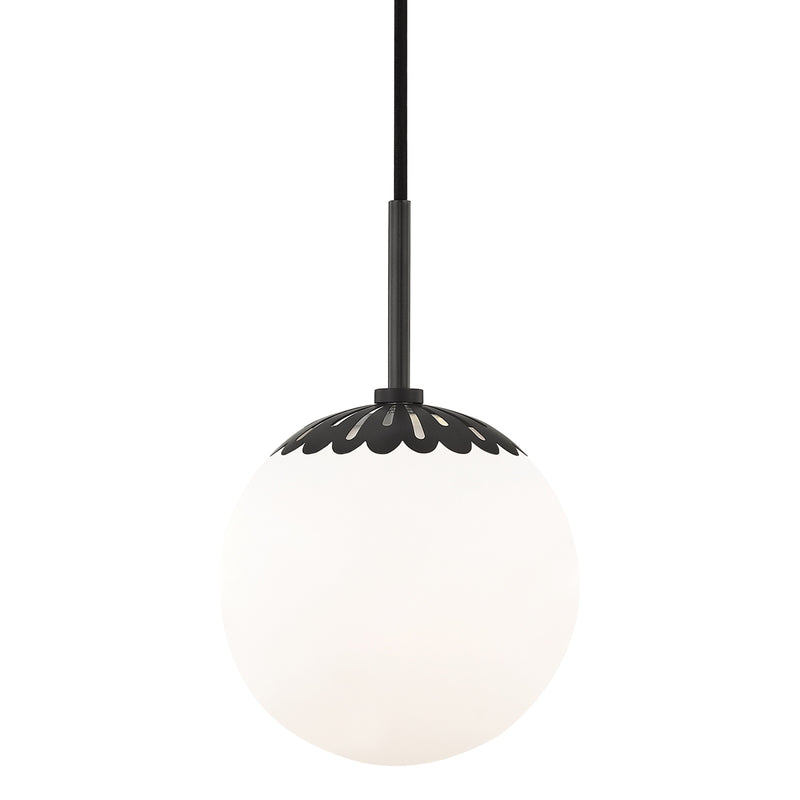 Mitzi H193701S-OB One Light Pendant, Old Bronze