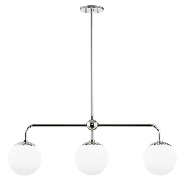 Mitzi H193903-PN Three Light Linear, Polished Nickel
