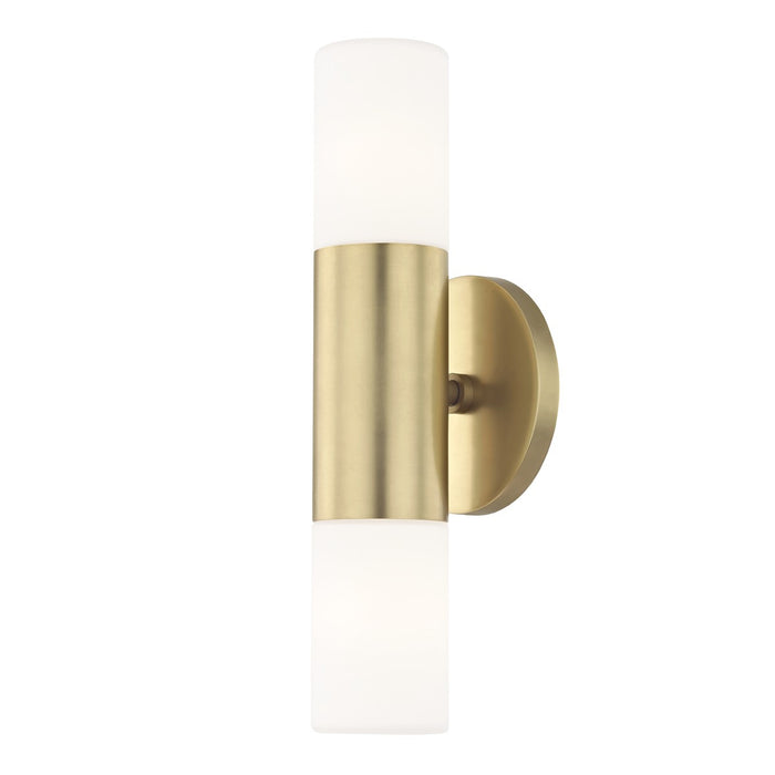 Mitzi H196102-AGB LED Wall Sconce, Aged Brass