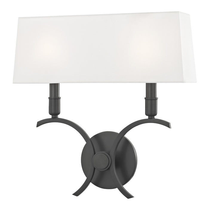 Mitzi H212102L-OB Two Light Wall Sconce, Old Bronze