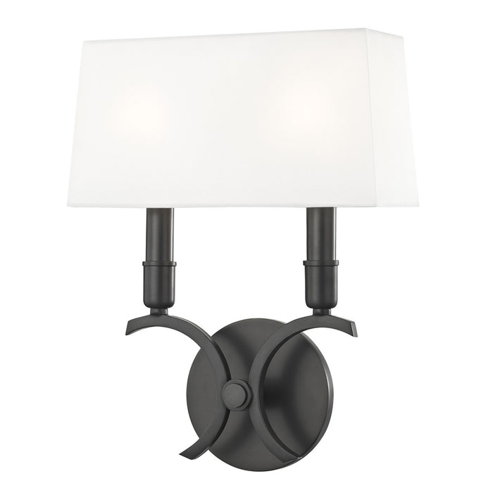 Mitzi H212102S-OB Two Light Wall Sconce, Old Bronze