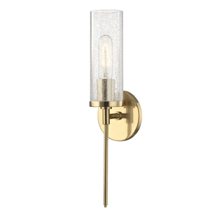 Mitzi H220101-AGB One Light Wall Sconce, Aged Brass