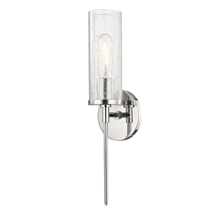 Mitzi H220101-PN One Light Wall Sconce, Polished Nickel
