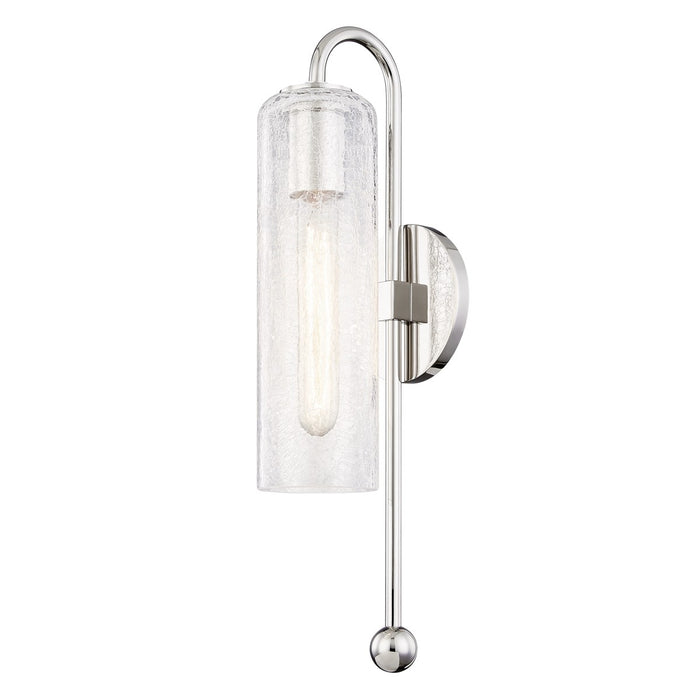 Mitzi H222101-PN One Light Wall Sconce, Polished Nickel