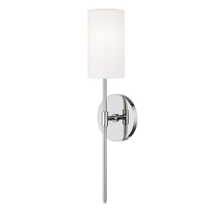 Mitzi H223101-PN One Light Wall Sconce, Polished Nickel