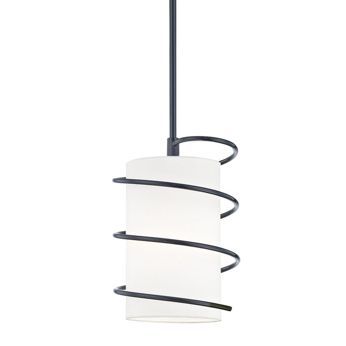 Mitzi H237701S-NVY One Light Pendant, Navy