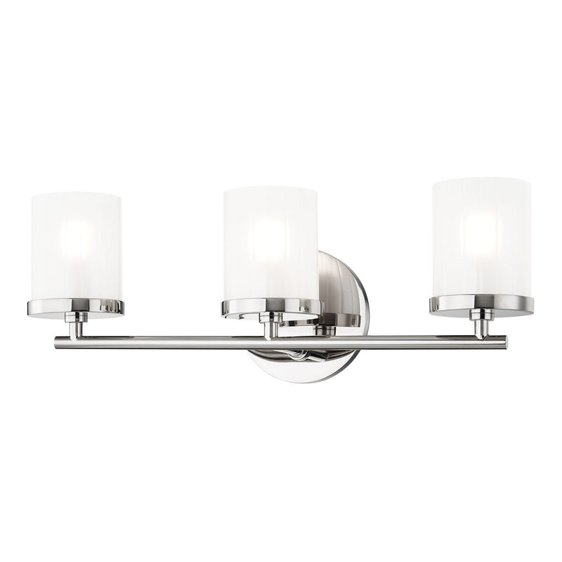 Mitzi H239303-PN Three Light Bath and Vanity, Polished Nickel