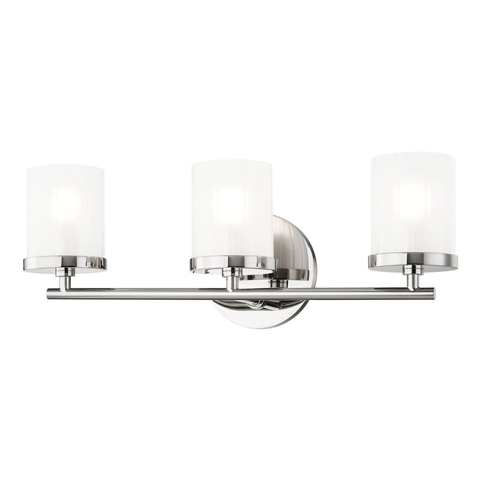 Mitzi H239303-PN Three Light Bath and Vanity, Polished Nickel