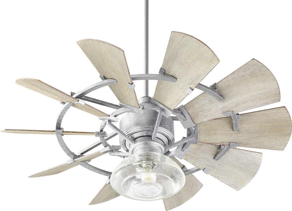 Quorum 1902-9 LED Fan Light Kit, Galvanized