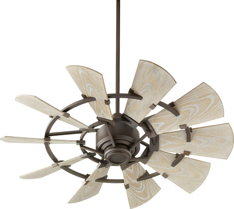 Quorum 194410-86 44"Patio Fan, Oiled Bronze