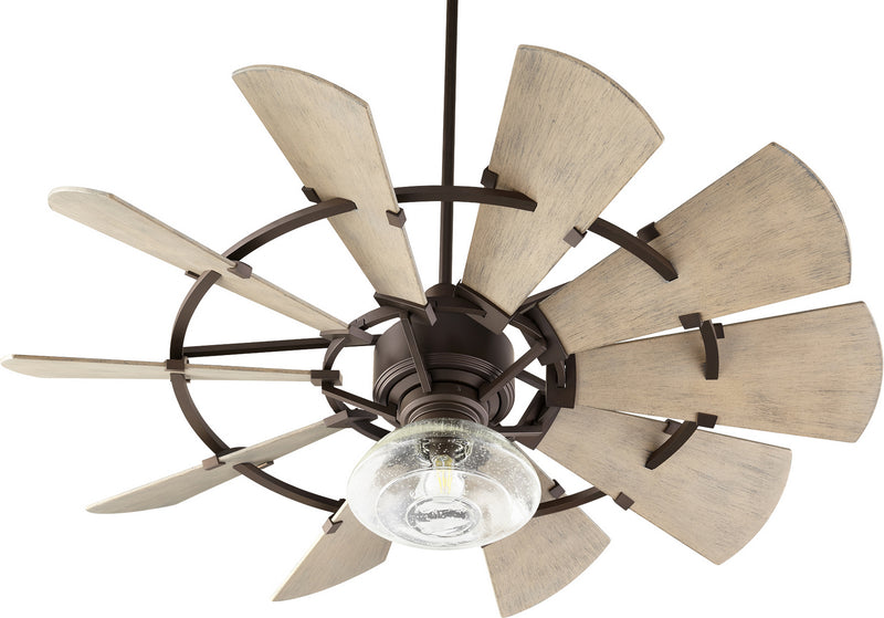 Quorum 195210-86 52"Patio Fan, Oiled Bronze