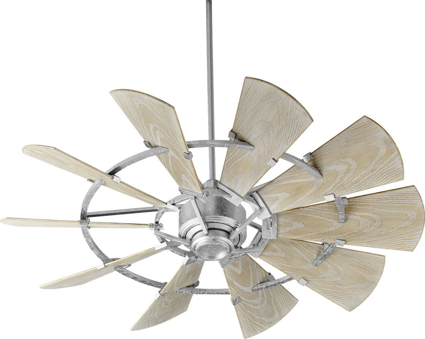 Quorum 195210-9 52"Patio Fan, Galvanized