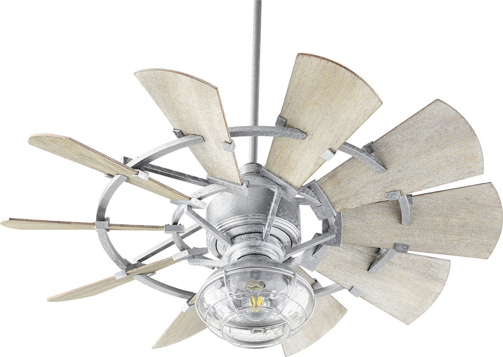 Quorum 1974-9 LED Fan Light Kit, Galvanized