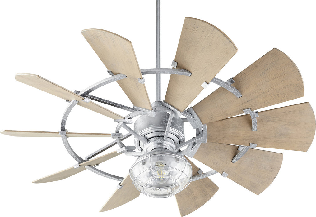 Quorum 1974-9 LED Fan Light Kit, Galvanized