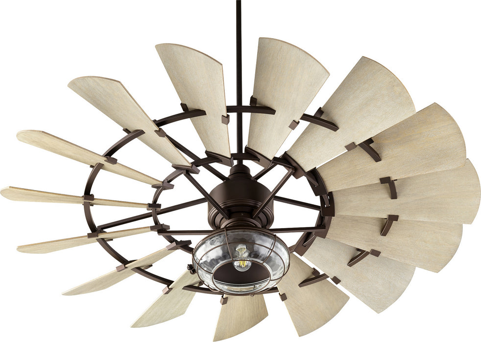 Quorum 1975-86 LED Fan Light Kit, Oiled Bronze