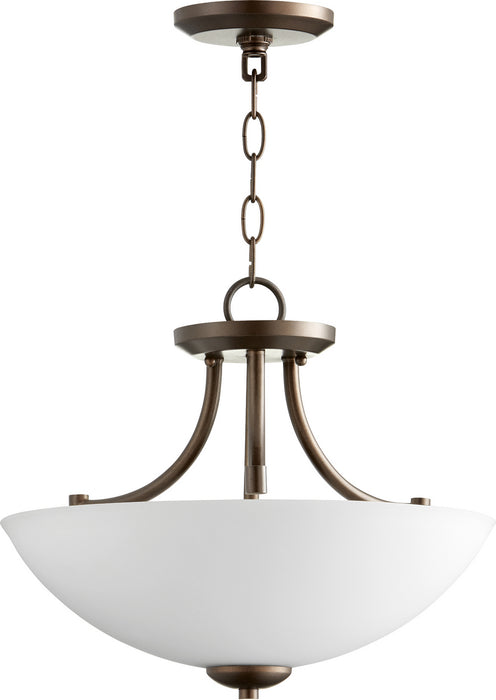 Quorum 2769-15-86 Three Light Dual Mount, Oiled Bronze