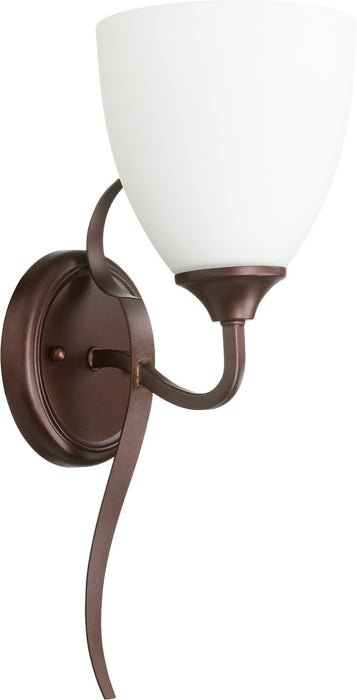 Quorum 5427-1-86 One Light Wall Mount, Oiled Bronze