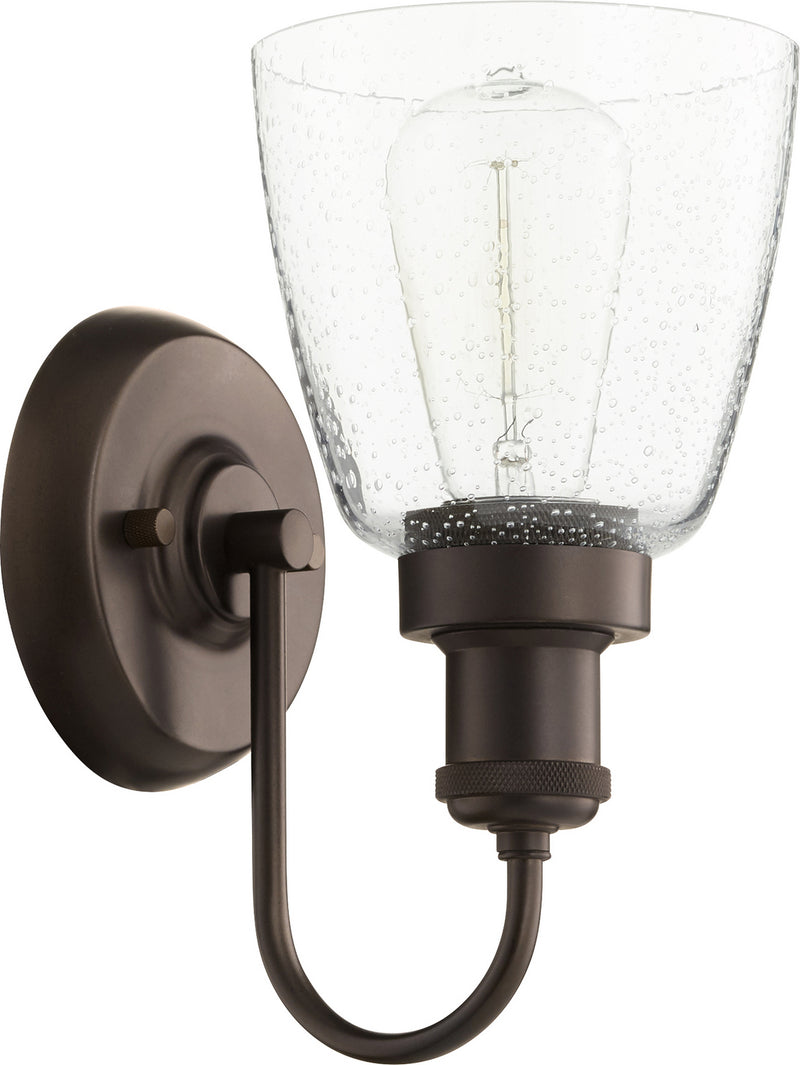 Quorum 548-1-86 One Light Wall Mount, Oiled Bronze