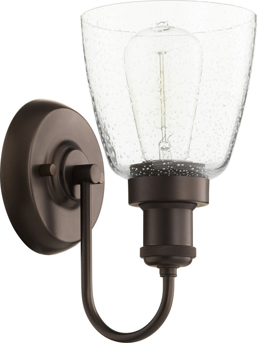 Quorum 548-1-86 One Light Wall Mount, Oiled Bronze