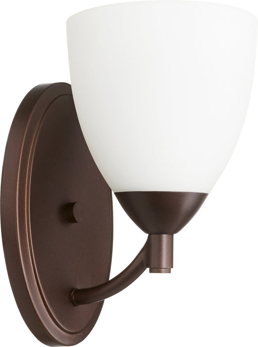 Quorum 5569-1-86 One Light Wall Mount, Oiled Bronze