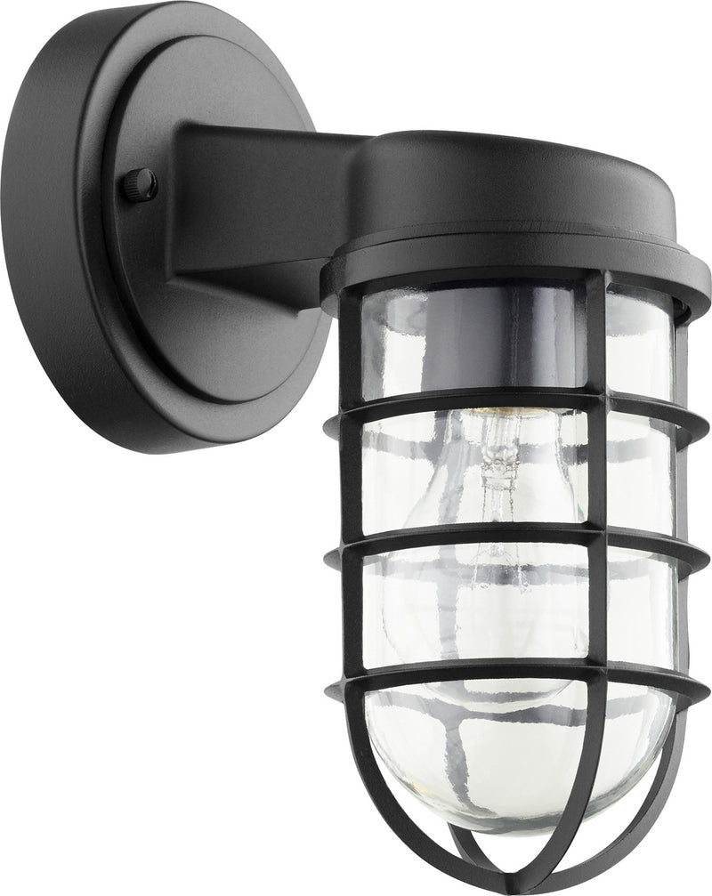 Quorum 701-69 One Light Wall Mount, Textured Black