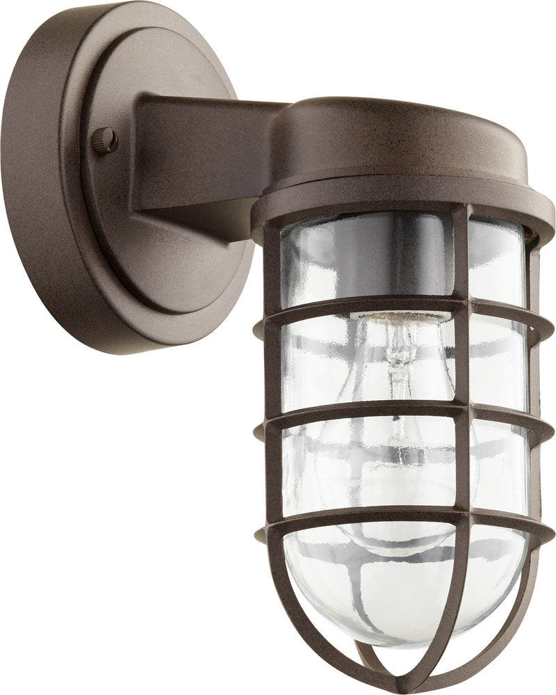 Quorum 701-86 One Light Wall Mount, Oiled Bronze
