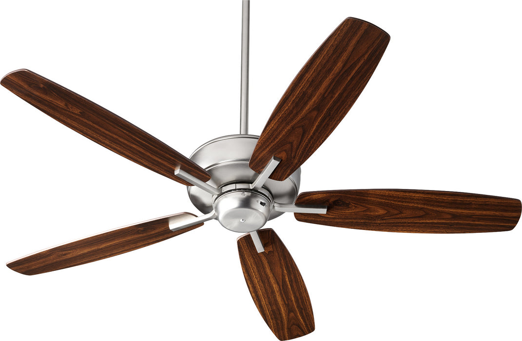 Quorum 7052-65 52" Ceiling Fan, Satin Nickel