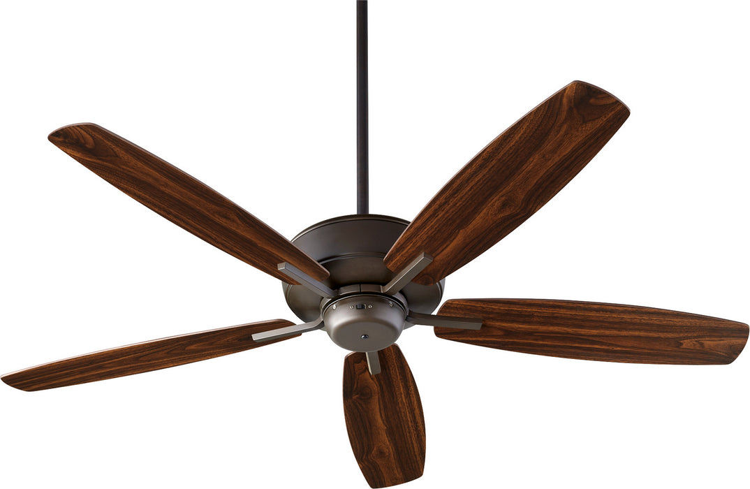 Quorum 7052-86 52" Ceiling Fan, Oiled Bronze