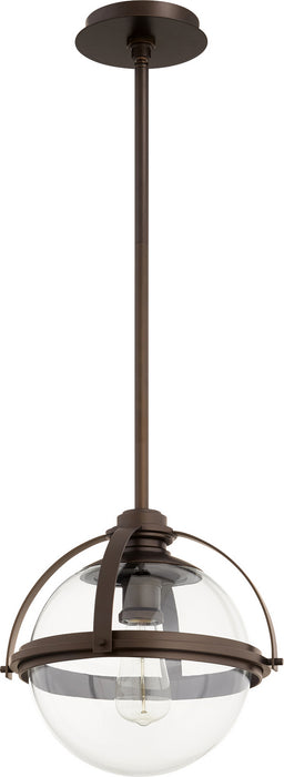 Quorum 88-13-86 One Light Pendant, Oiled Bronze
