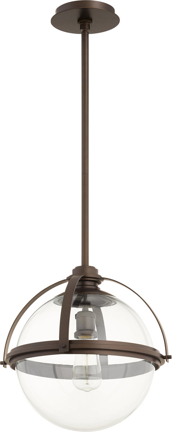 Quorum 88-15-86 One Light Pendant, Oiled Bronze