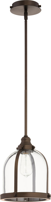 Quorum 886-86 One Light Pendant, Oiled Bronze
