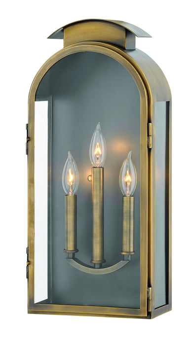Hinkley 2525LS LED Wall Mount, Light Antique Brass