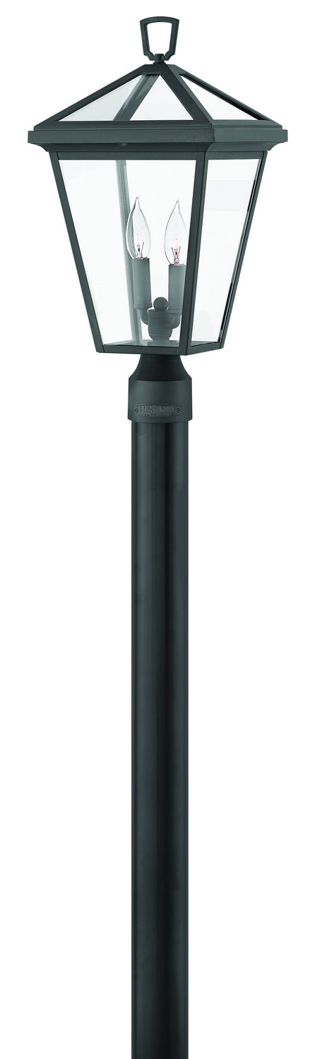 Hinkley 2561MB LED Post Top/ Pier Mount, Museum Black