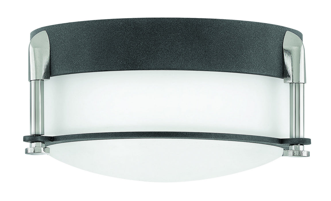 Hinkley 3230DZ LED Flush Mount, Aged Zinc