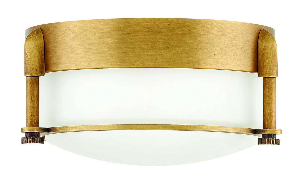 Hinkley 3230HB LED Flush Mount, Heritage Brass