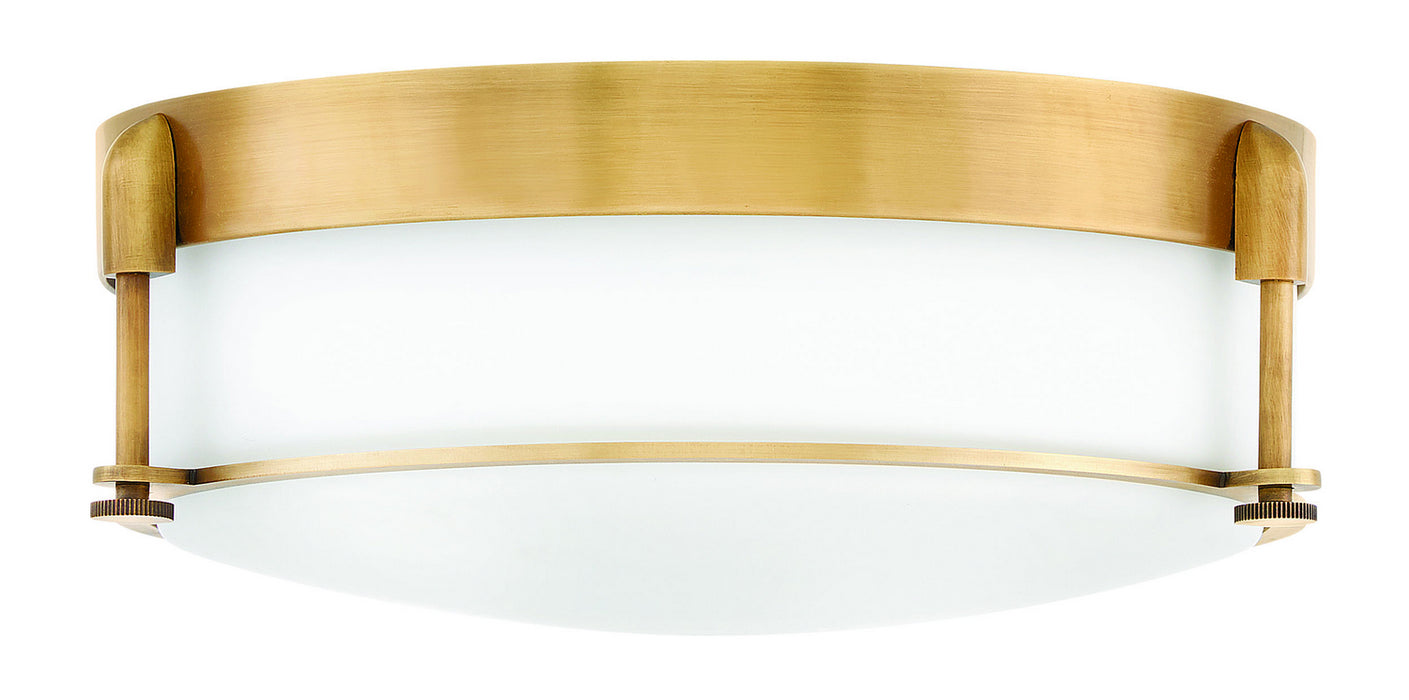 Hinkley 3233HB LED Flush Mount, Heritage Brass