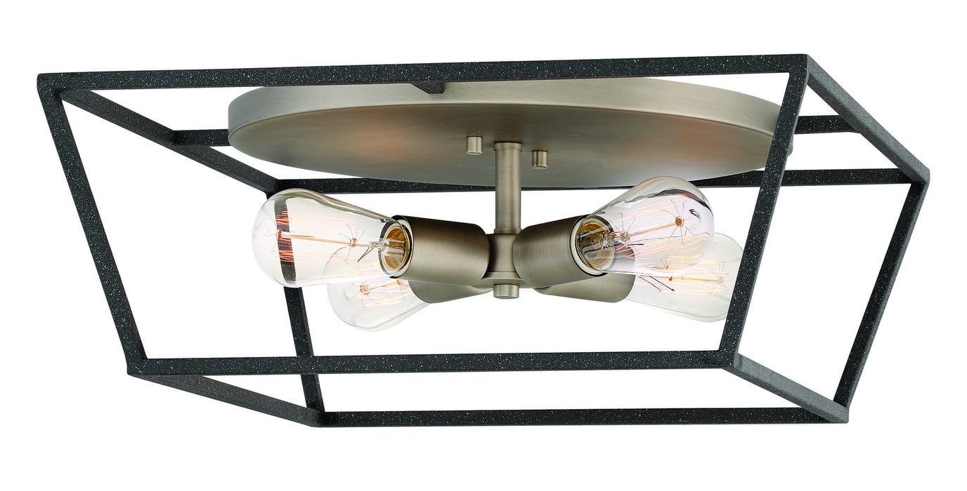 Hinkley 3331DZ LED Flush Mount, Aged Zinc