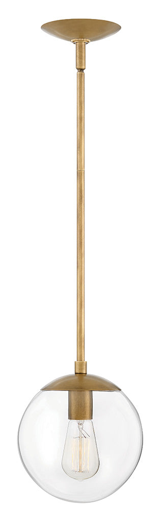 Hinkley 3747HB LED Pendant, Heritage Brass