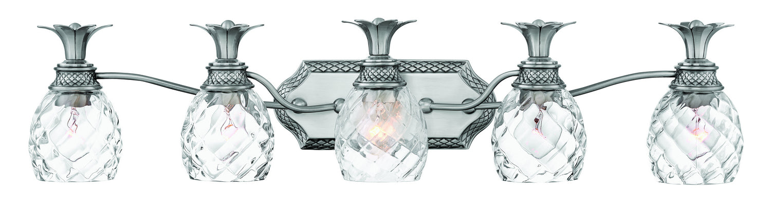 Hinkley 5315PL LED Bath, Polished Antique Nickel