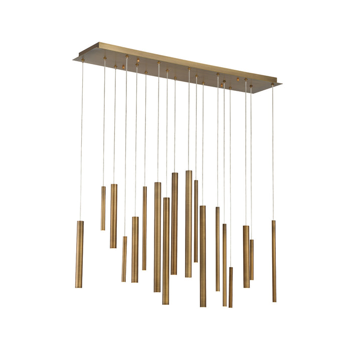 Eurofase 31446-035 LED Chandelier, Brass