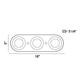 Eurofase 33618-012 LED Flush Mount, White