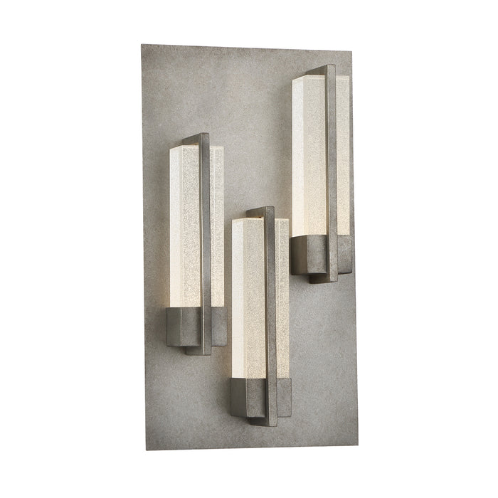 Eurofase 33693-019 LED Outdoor Wall Mount, Antique Silver